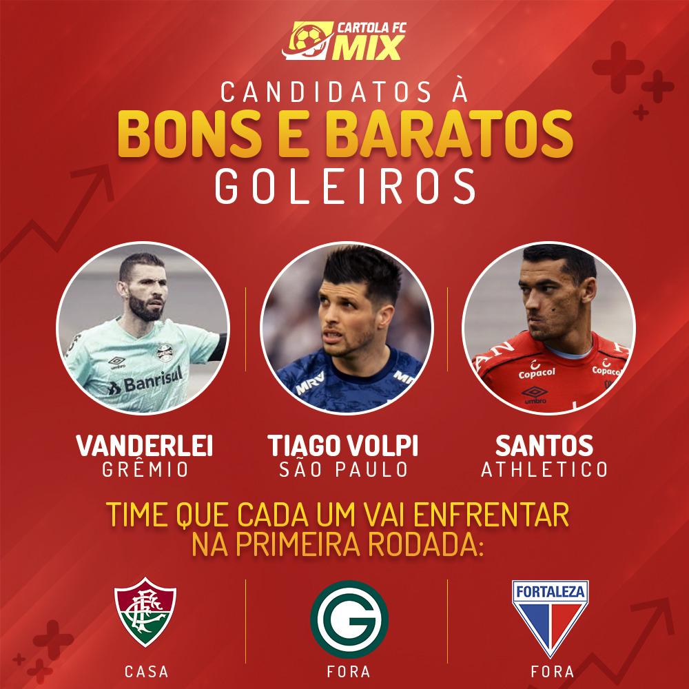 goleiro bom e barato Cartola FC