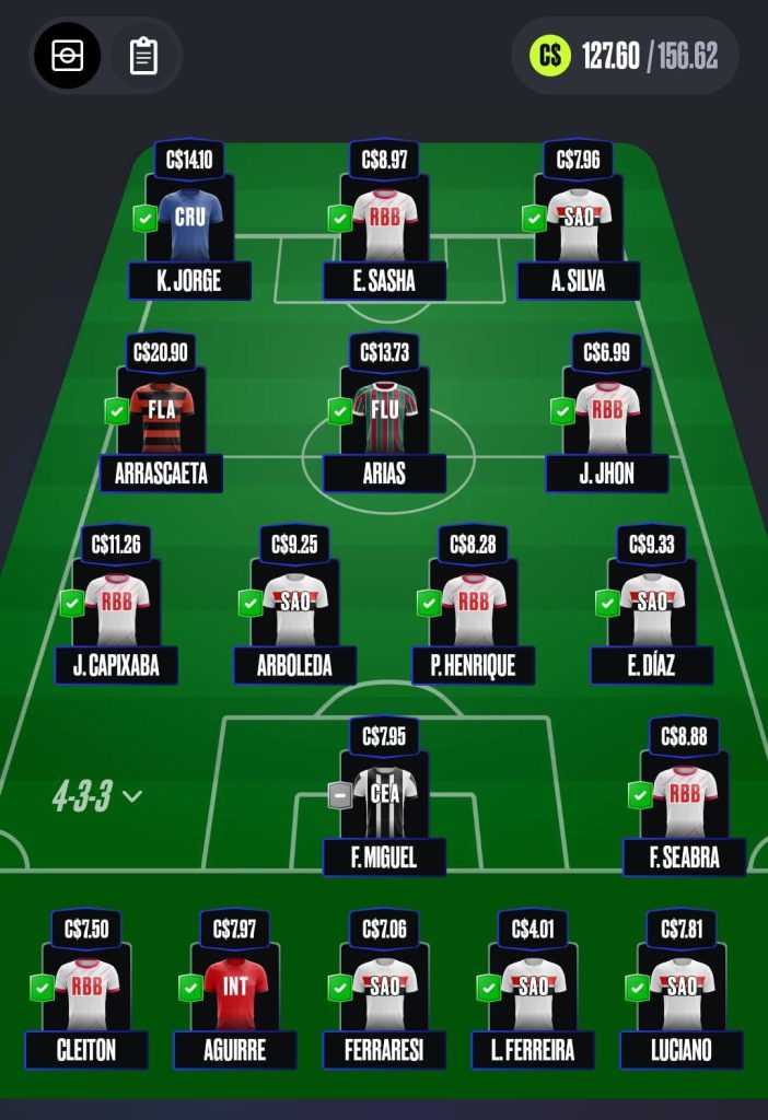 Seleção Mix - Rodada 10