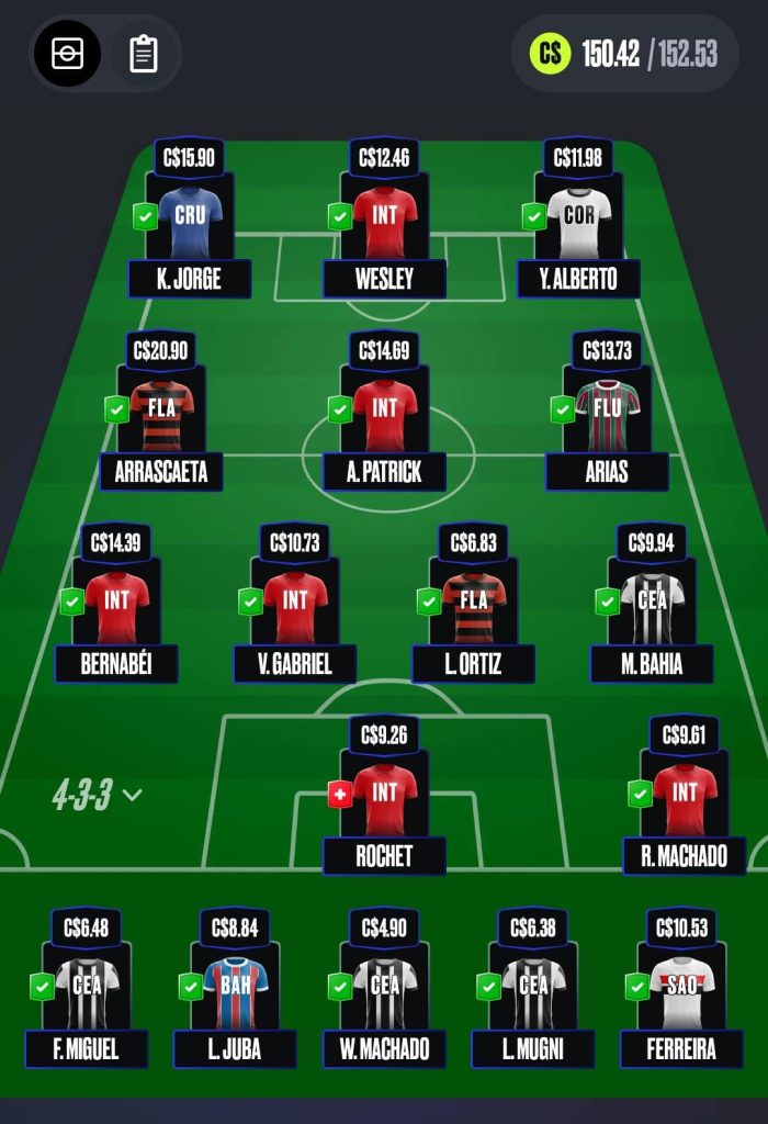 Seleção Mix - 9ª Rodada