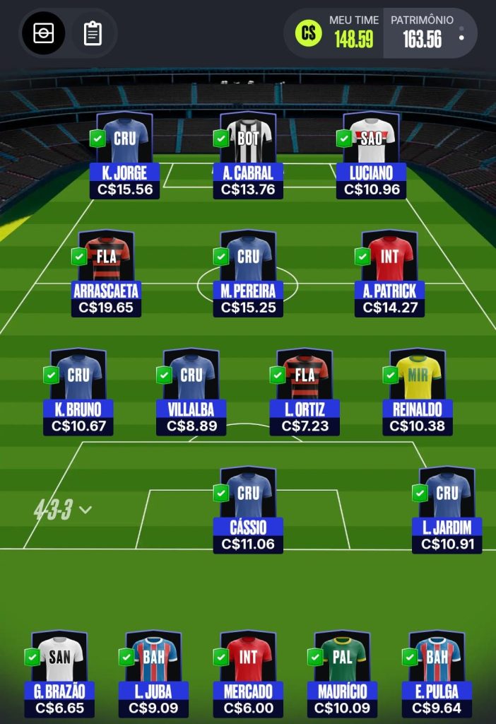 Seleção Mix - 17ª Rodada